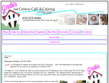 Tablet Screenshot of gracies21stcentury.com